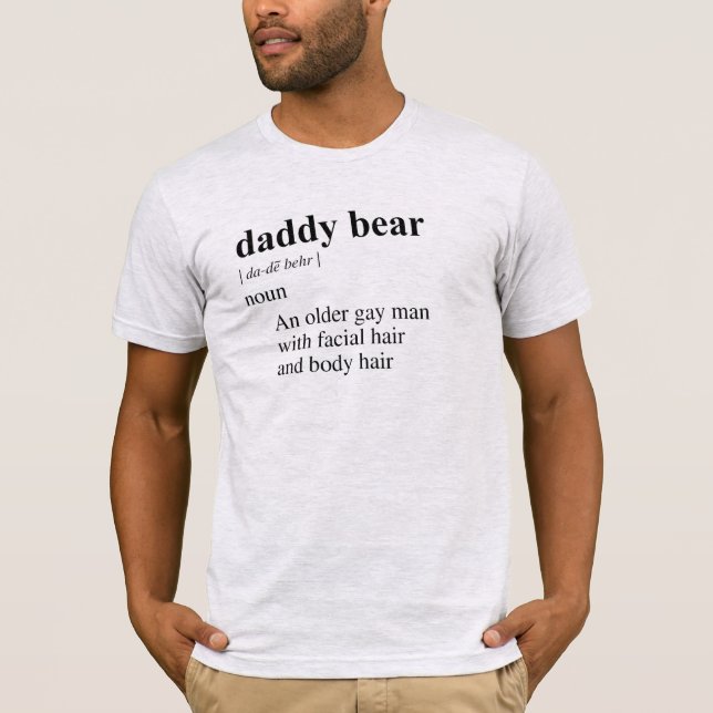 DADDY BEAR T-Shirt (Front)