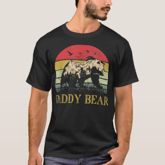 Daddy Bear Vintage T Shirt Fathers Day