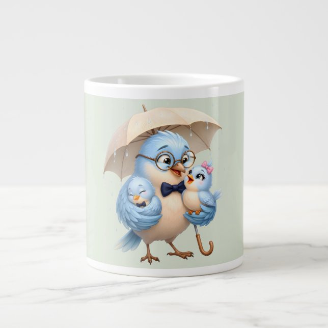 Daddy Bird Family Coffee Mug (Front)