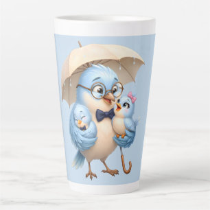 Daddy Bird Latte Mug Family Coffee Gift