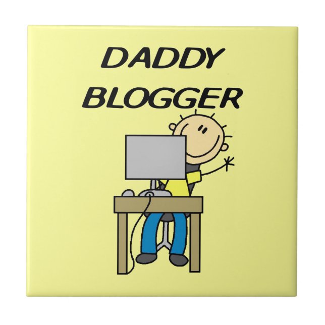 Daddy Blogger Tile (Front)