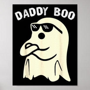 Daddy Boo Halloween Family Matching Costume Ghost  Poster