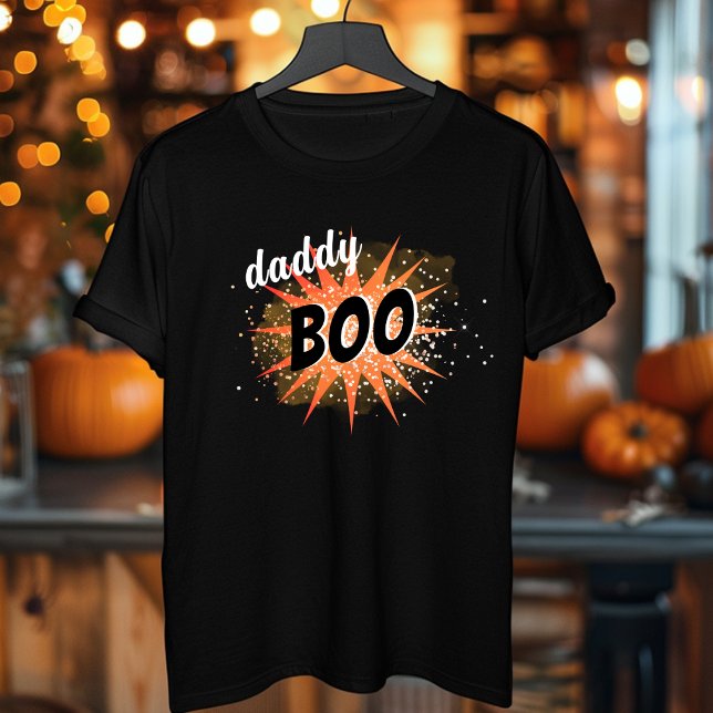 Daddy Boo | Orange Halloween T-Shirt (Creator Uploaded)