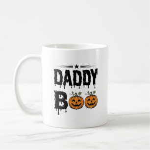 Daddy Boo Vintage Halloween Pumpkin Shirt Design_1 Coffee Mug