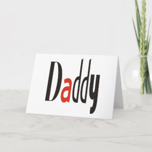 Daddy Card