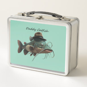 Daddy Catfish Metal Lunchbox