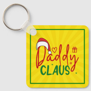 Daddy Claus Christmas Design-60094 Key Ring