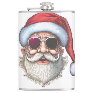 Daddy Claus Coffee Mug Hip Flask