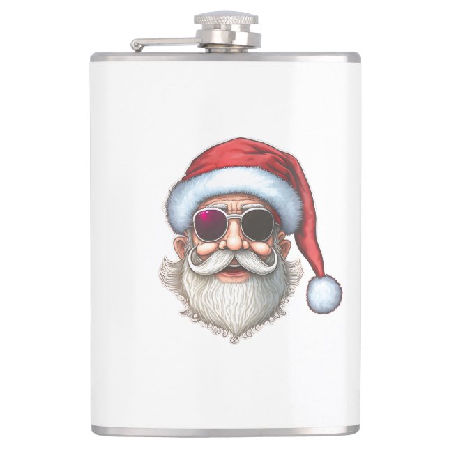 Daddy Claus Hip Flask (Front)