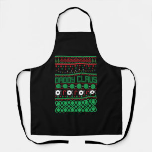 Daddy Claus Ugly Christmas Sweater Christmas Gifts Apron