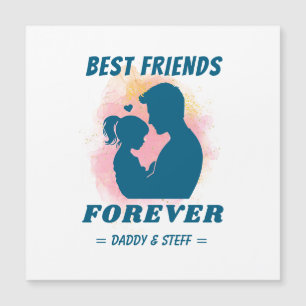 Daddy-Daughter Best Friend Forever - Custom Name 5