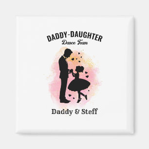 Daddy-Daughter Dance Team (3) T-Shirt Magnet