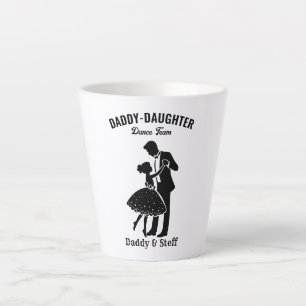 Daddy-Daughter Dance Team (4) T-Shirt Latte Mug