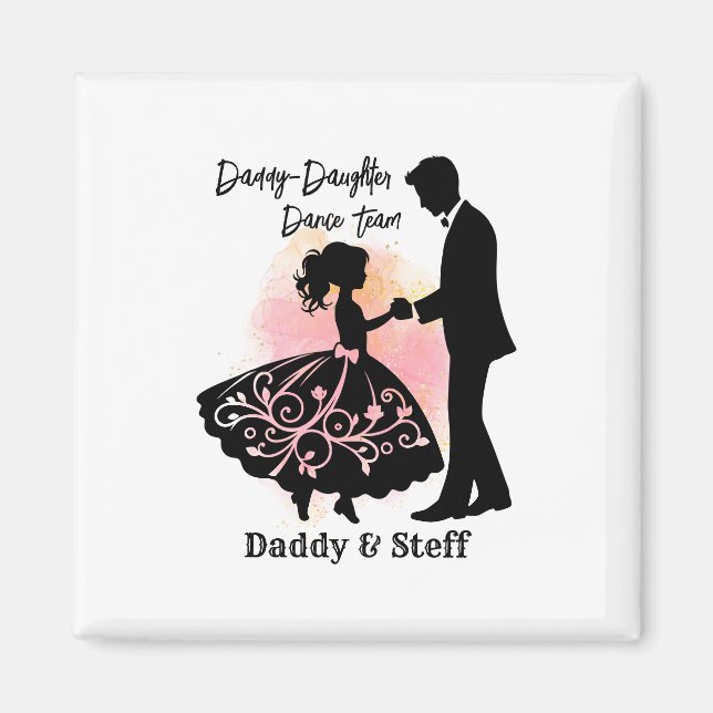 Daddy-Daughter Dance Team Magnet (Front)