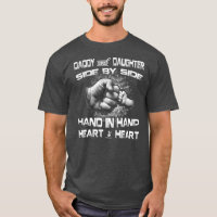 Daddy Daughter Fist Bump Father's Day Cute Family