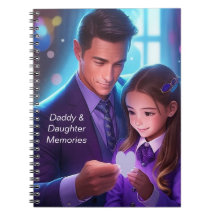 Daddy & Daughter Memories Notebook