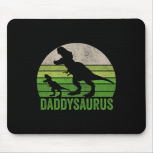 Daddy Dinosaur Daddy Funny Fathers Day Gift  Mouse Pad