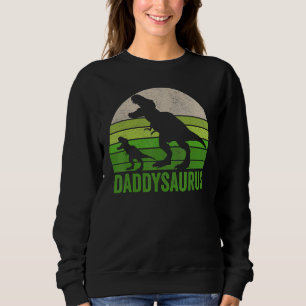 Daddy Dinosaur Daddysaurus Father's Day 1 Sweatshirt
