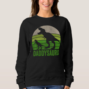 Daddy Dinosaur Daddysaurus Father's Day Sweatshirt