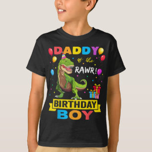 Daddy Dinosaur Funny Cute Birthday Boy Family Appa T-Shirt