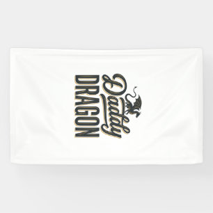 Daddy Dragon Vintage Engraving Shirt Design_1 Banner