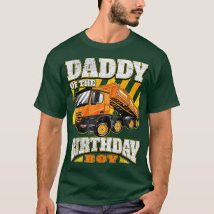 Daddy - Dump Truck Birthday  T-Shirt
