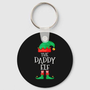 Daddy Elf Family Christmas Daddy Dad Father Elf Sw Key Ring