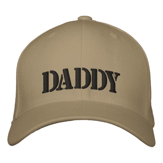 DADDY Embroidered Peaked cap (Front)