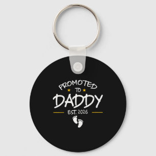Daddy Est 2026 Daddy To Be New Dad 2026 First Time Key Ring