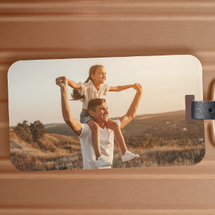 Daddy Father Dad Full Photo Luggage Tag