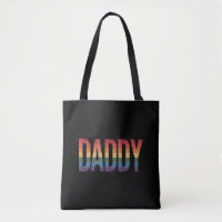 Daddy Gay Pride Month LGBTQ Father's Day Rainbow