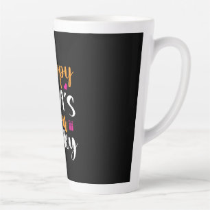 Daddy Gift Happy Papa's Son Lucky Latte Mug