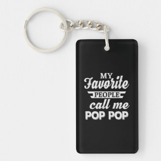 Daddy Gift My Favourite People Call Me Papa Key Ring