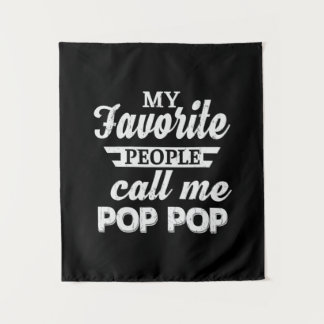 Daddy Gift My Favourite People Call Me Papa Tapestry