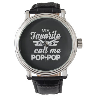 Daddy Gift My Favourite People Call Me Papa Watch