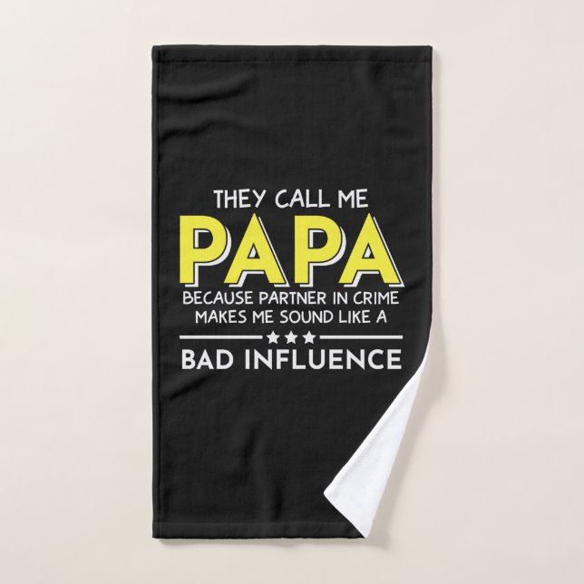 Daddy Gift They Call Me Papas Hand Towel (Hand Towel)