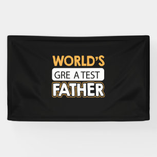 Daddy Gift World's Greatest Father Banner
