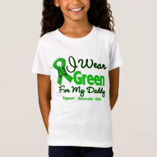 Daddy - Green  Awareness Ribbon T-Shirt