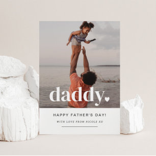 Daddy Heart - Father's Day Photo Card
