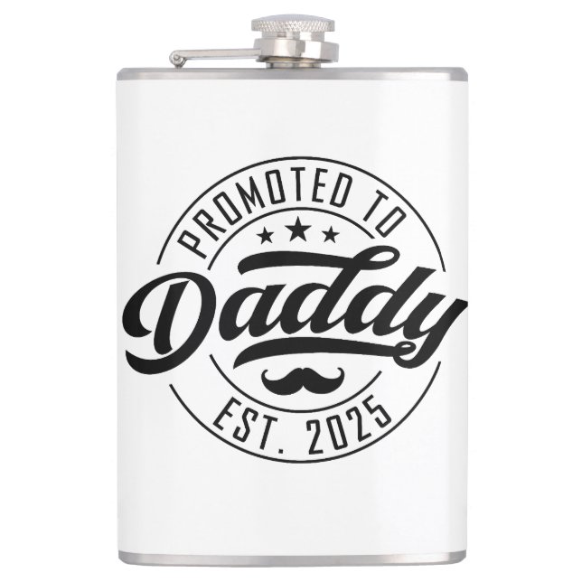 Daddy: Heartfelt Quotes, Gifts & Celebrations for  Hip Flask (Front)