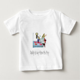Daddy is my favourite toy baby T-Shirt