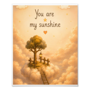 Daddy Is My Sunshine Editable Photo Print
