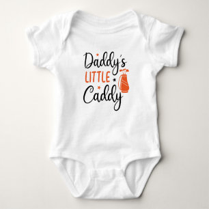 Daddy Little Caddy Funny baby clothes Baby Bodysuit