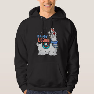 Daddy Llama Matching Family Christmas Pyjamas Hoodie