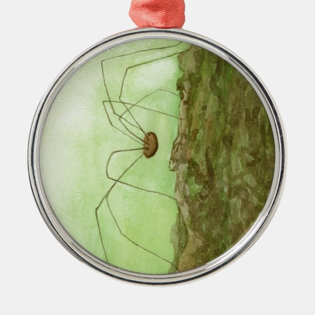 Daddy Long Legs Metal Tree Decoration (Front)