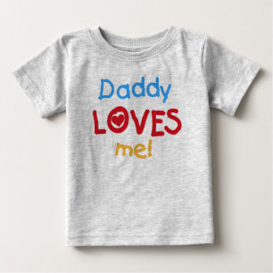Daddy Loves Me Baby Romper T-Shirt