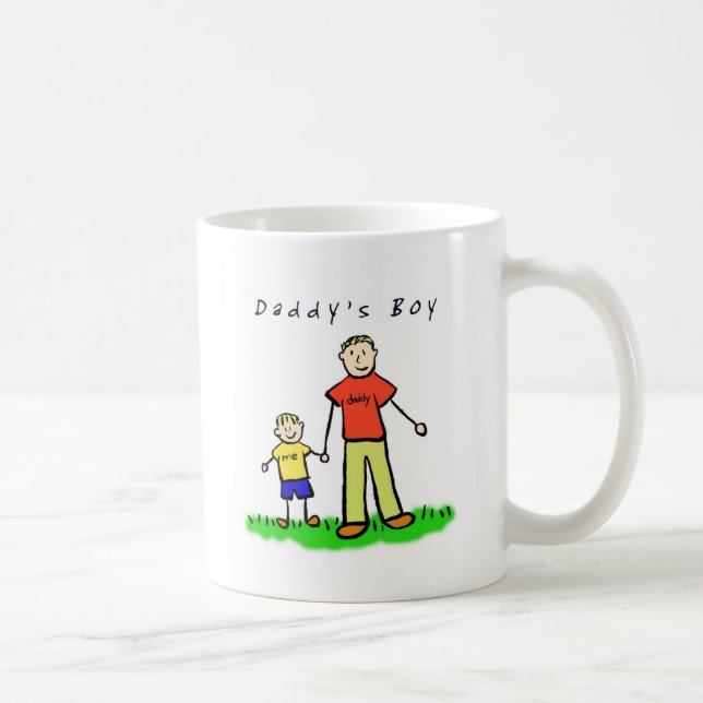 Daddy & Me Mug (Blonde with Title) (Right)