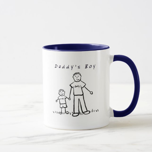 Daddy & Me Mug (Drawing)  (Right)