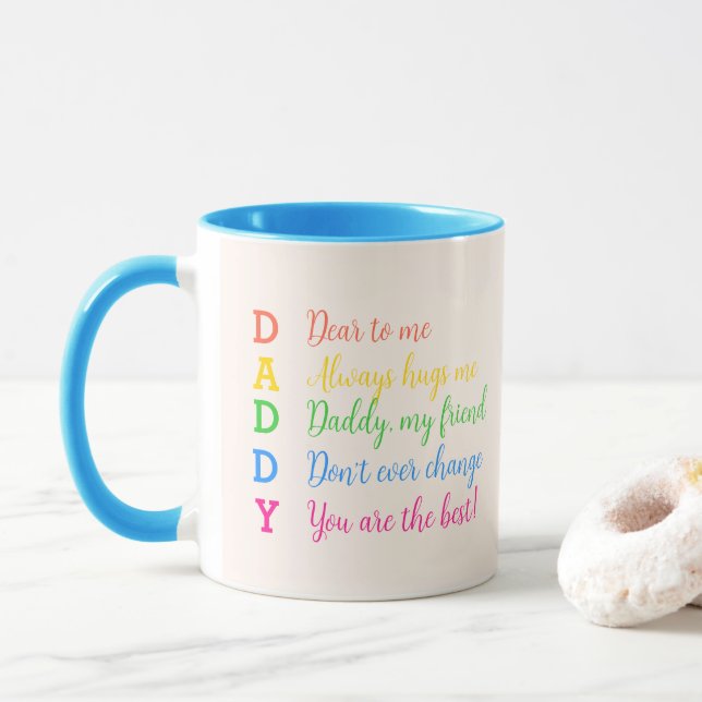 Daddy, My Best Friend | Father’s Day Gift - Custom Mug (With Donut)
