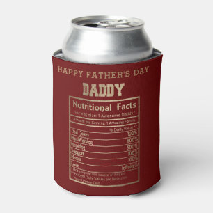 daddy nutritional facts father's day can cooler